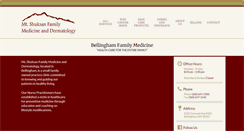 Desktop Screenshot of mtshuksanfamilymedicine.com